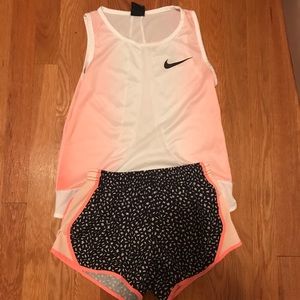 Nike Dri Fit two piece activewear set